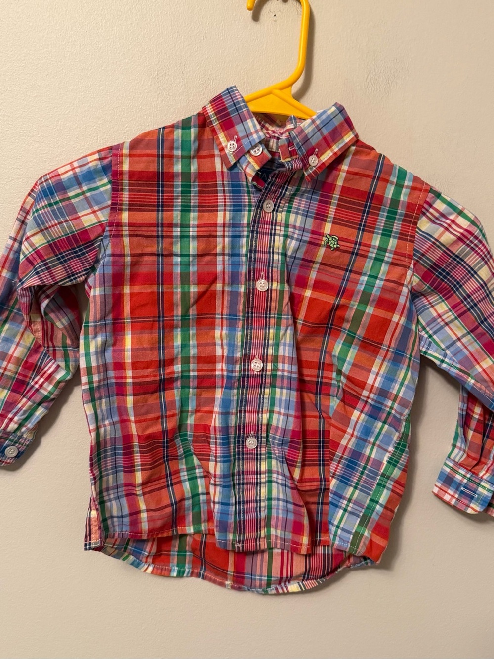 J.Bailey Red Multi-Color Plaid Button-Up Shirt